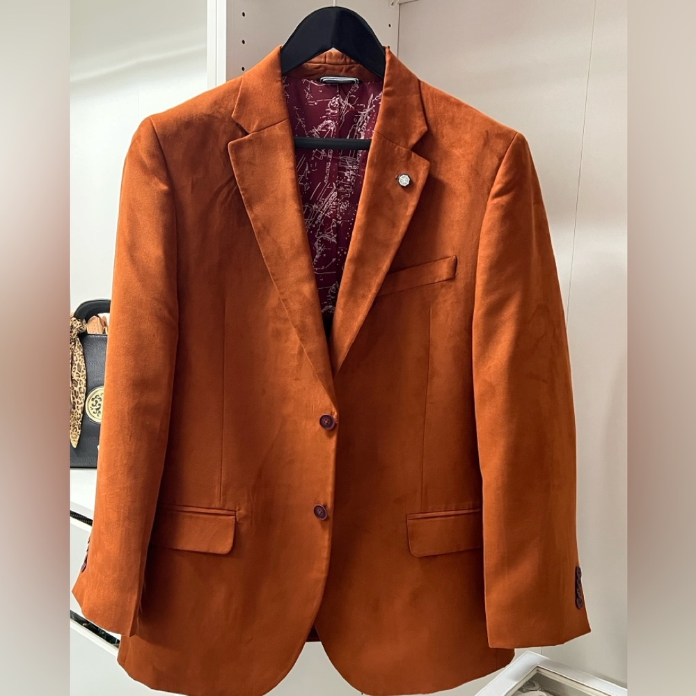 Nautica Men's Burnt Rust color Blazer